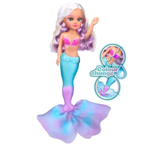 Magic Colour Mermaid Doll - Tail and Bikini Change Colour Blonde Mane Ages 3+