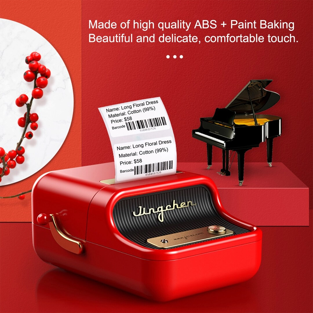 Label Printer - Portable Wireless BT Thermal