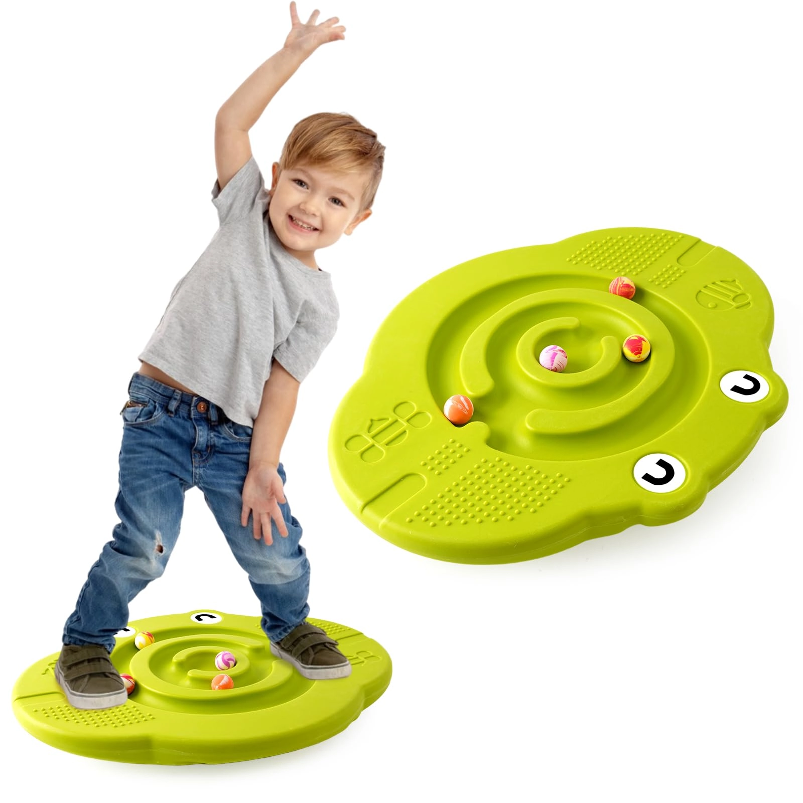 Siairo Wobble Balance Board - 220lb Plastic Toddler