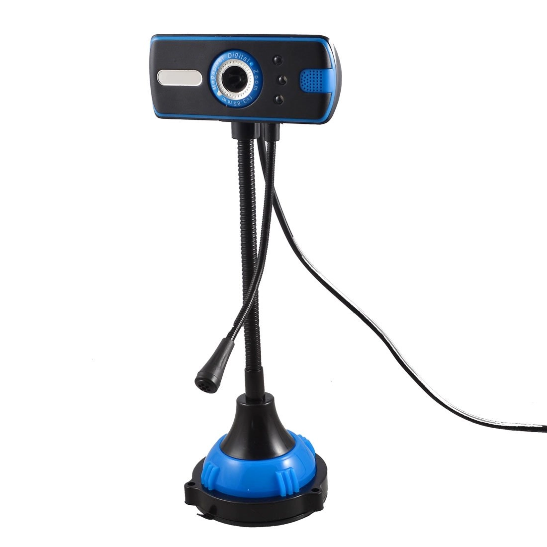 USB 2.0 Webcam - Rotatable 4 LED Suction Cup Base