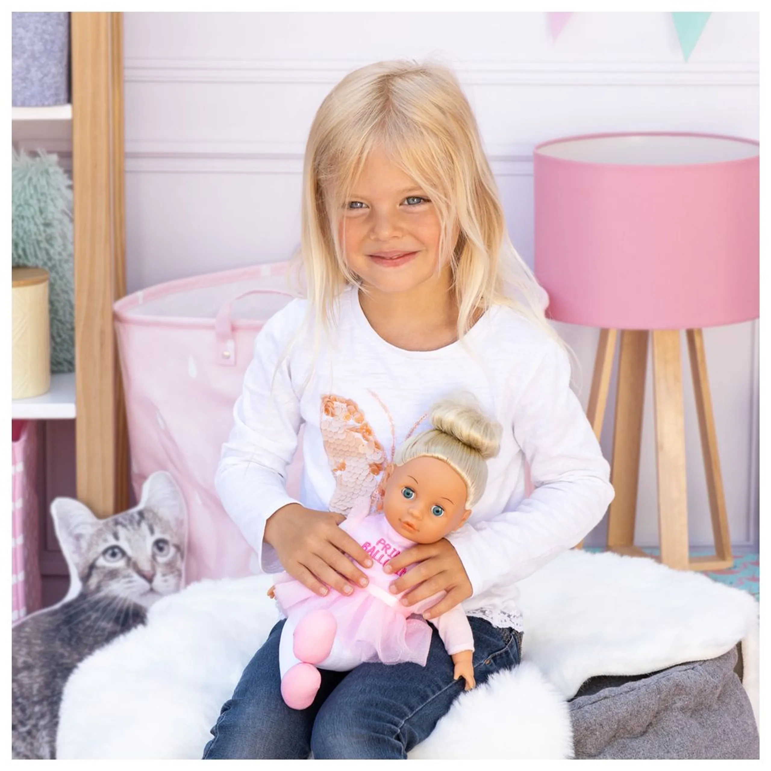 Anna Prima Ballerina Doll - 33 cm soft-bodied Ages 18 months+