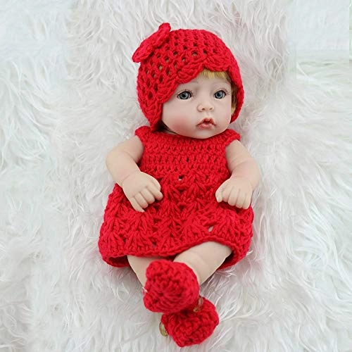 Reborn Baby Doll - 10 inch 25 cm Silicone black skin Ages 3 months+