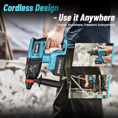 Cordless Hammer Drill - 4000mAh