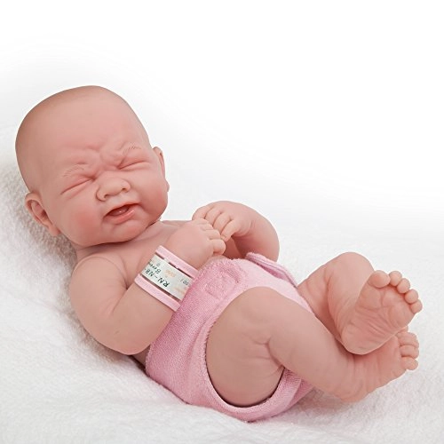 La Newborn - 15" Vinyl Real Girl Blue Eyes Ages 2+
