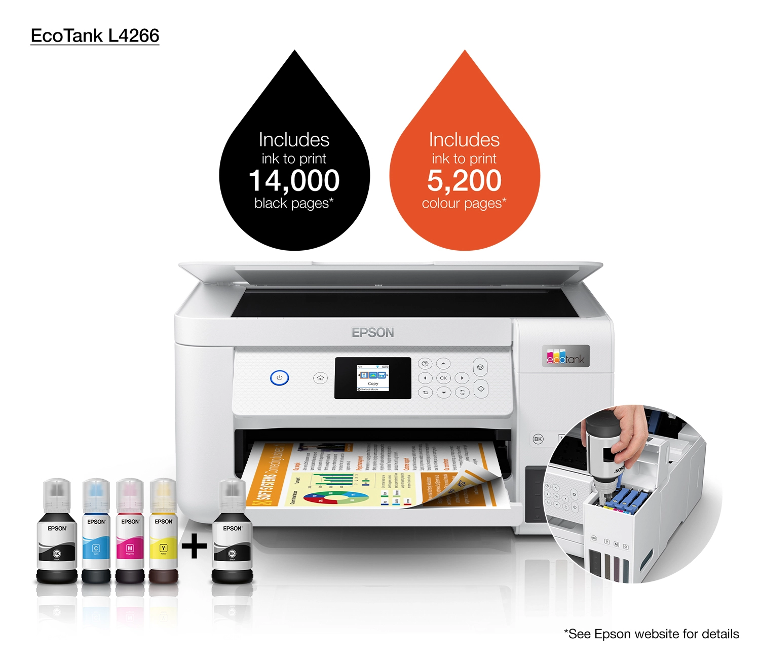 EcoTank L3266 - Ink Tank Color