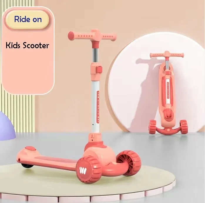 Portable 3-Wheel Kick Scooter – Foldable