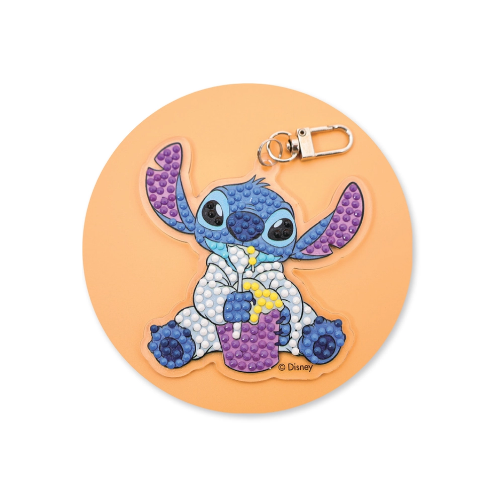 Diamond Painting Keychain Kit - Lilo & Stitch