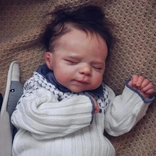 Reborn Baby Doll - 18 inch Silicone Boy and Girl Ages 3+ Bundle