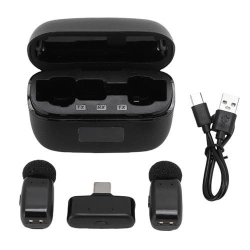 Wireless Lavalier Microphone - 2 2.4GHz