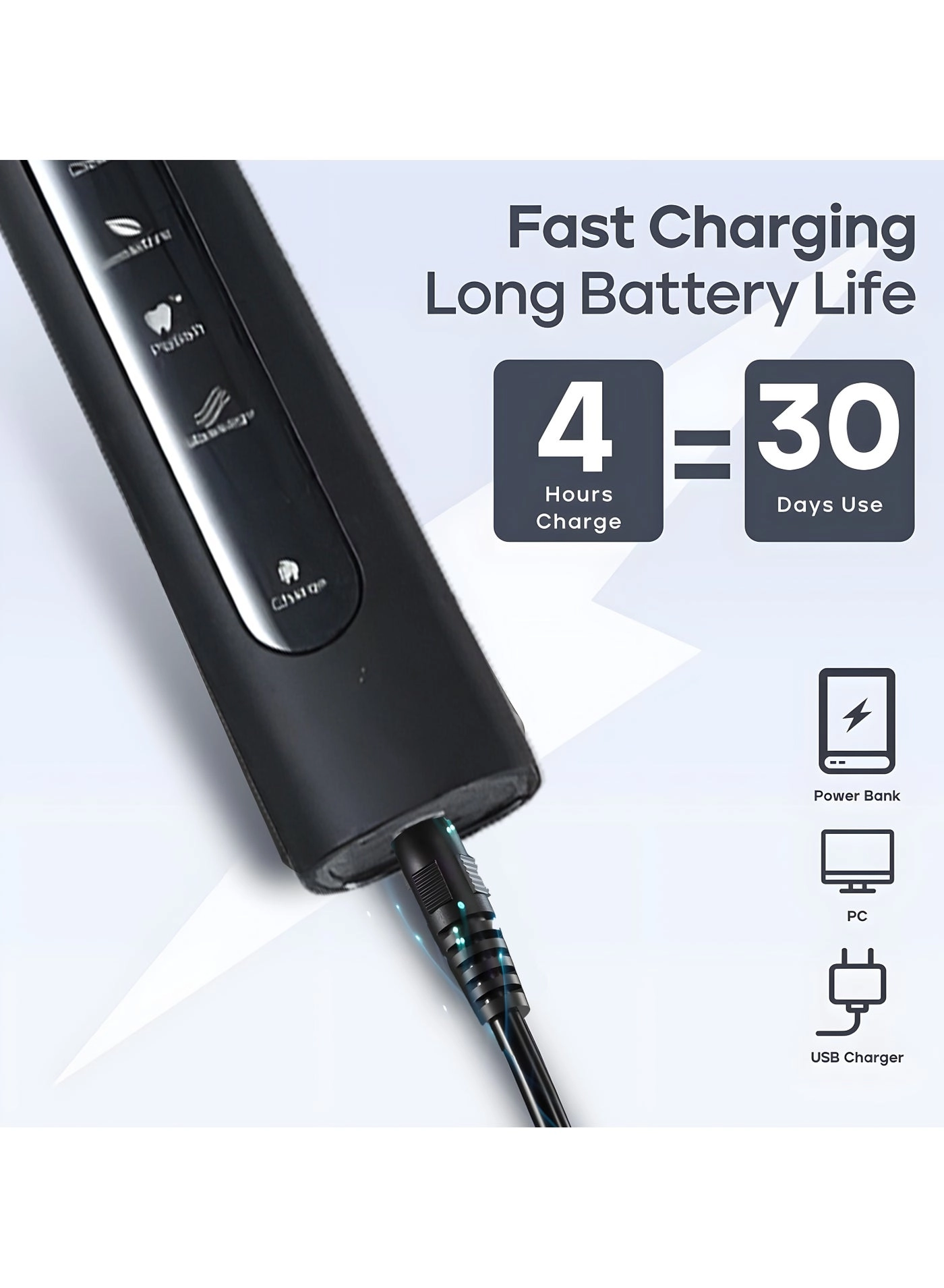 507 - Electric Toothbrush + 5020E - 300ML Oral Irrigator