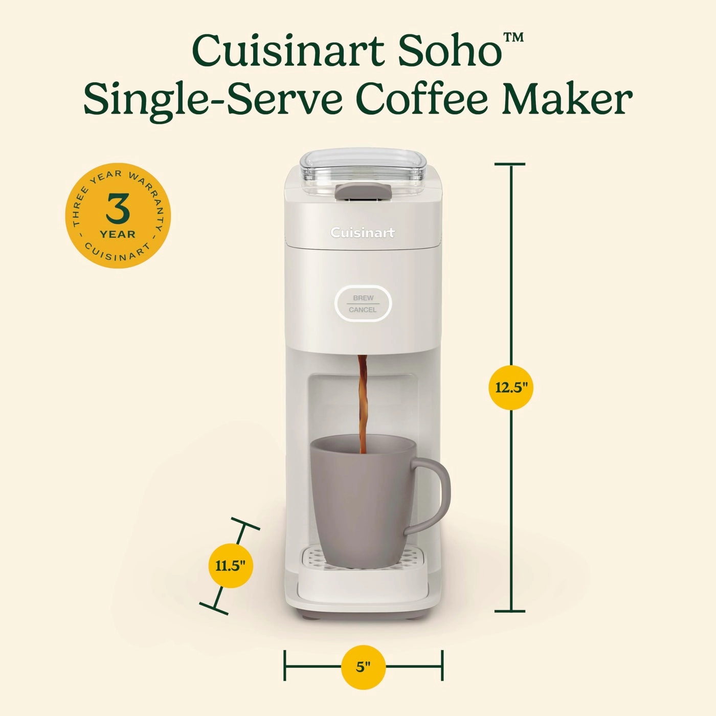 Soho - Single-Serve SS-7BK
