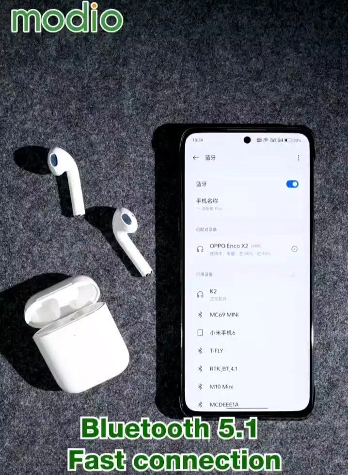 K2 True Wireless Earphones Wireless Earbud