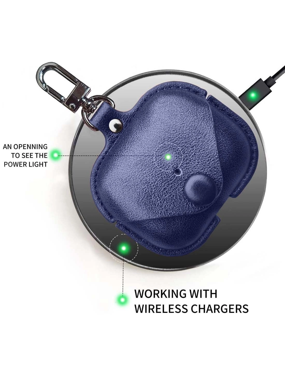 Protective Cover for Airpods 4 - Shockproof Loss Prevention Clip