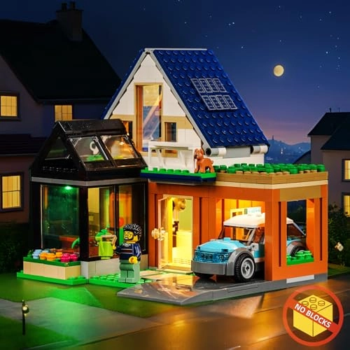 LED Lighting Kit - 60398 Family House and Electric Car