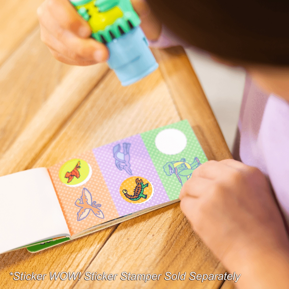 Dinosaur Activity Sticker Book 200 pcs