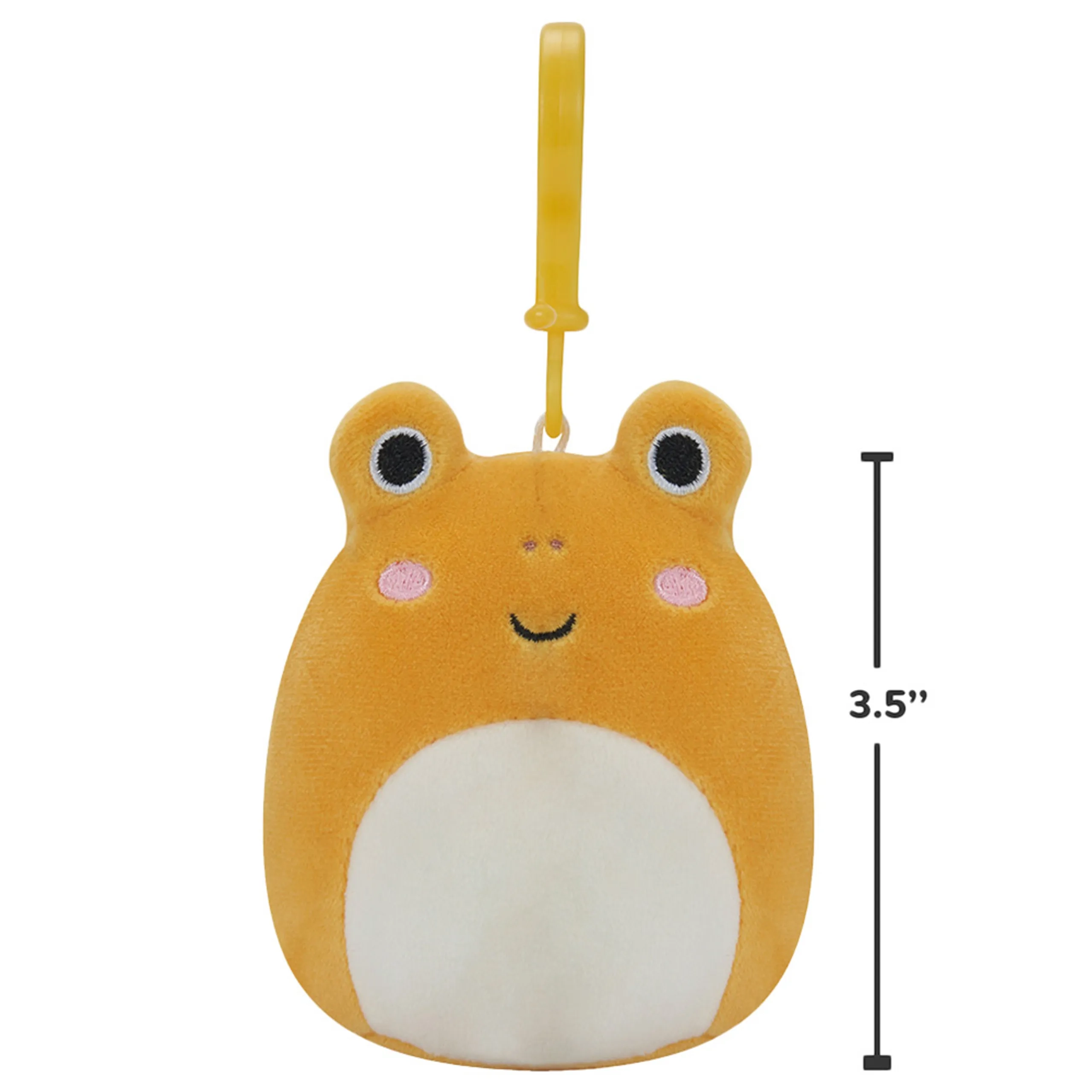 Leigh The Toad - Clip-On 3.5-Inch Orange