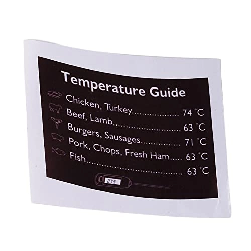 Air Fryer Quick Reference Stickers - 2pcs