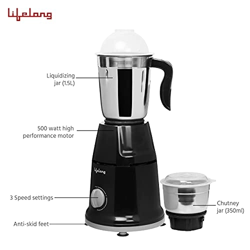 Mixer Grinder - 1.65 L 500 W
