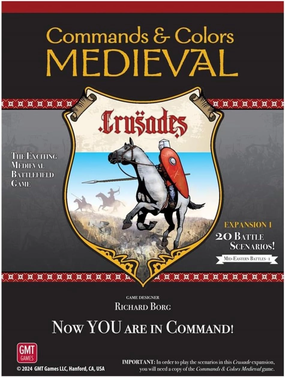 GMT Games Command & Colors Medieval: Crusades Expansion I