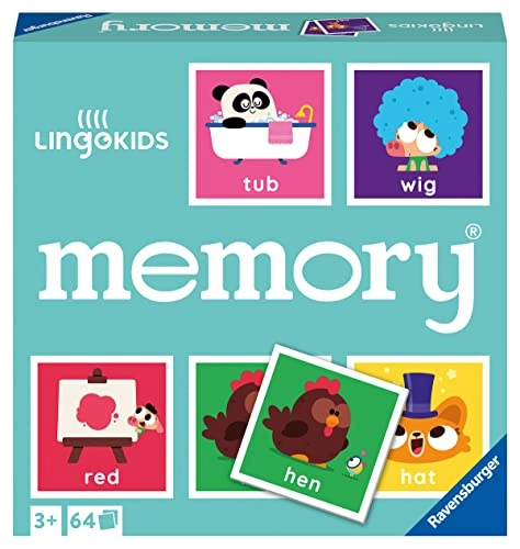 Lingokids Memory Game - 3 years and up 64 pieces