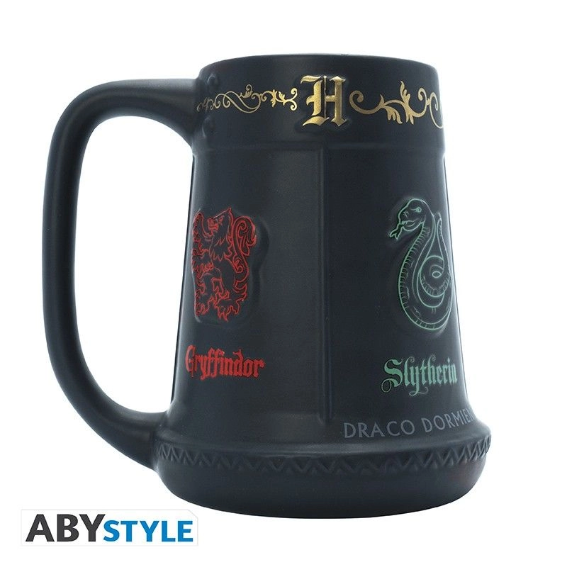 ABYstyle Harry Potter Four Houses Mug - 3D dolomit 650 ml