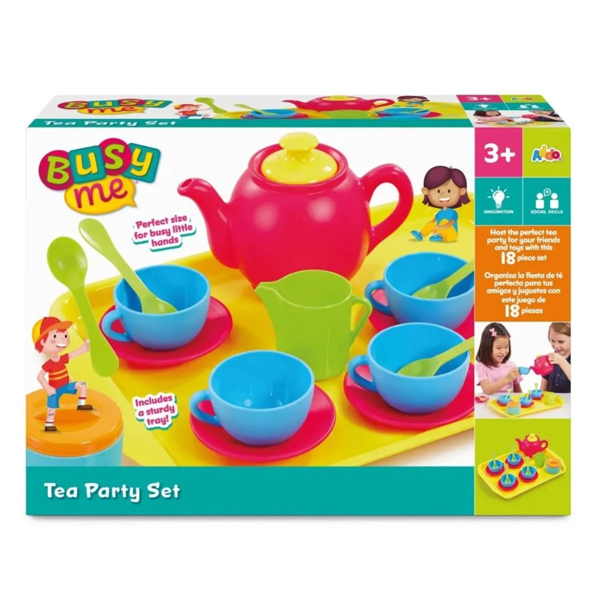 Busy Me Kitchen Tea Party Set - 18 pcs (527-315_13156_B)