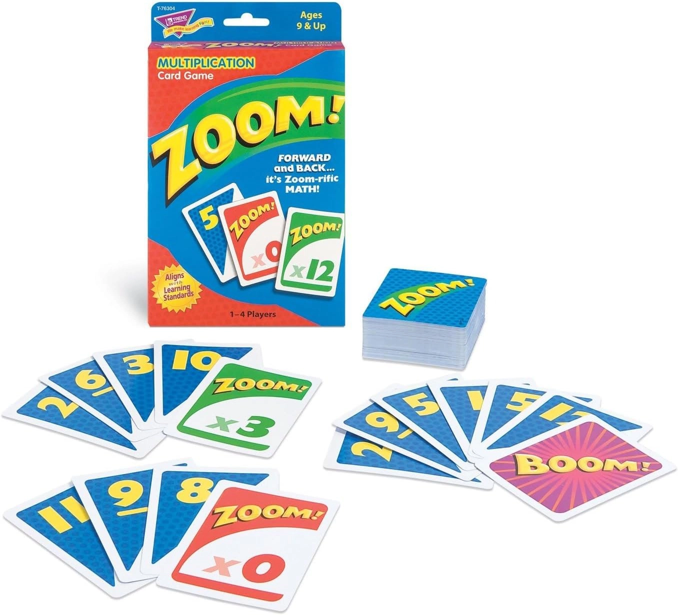 Zoom! Multiplication - Card Game