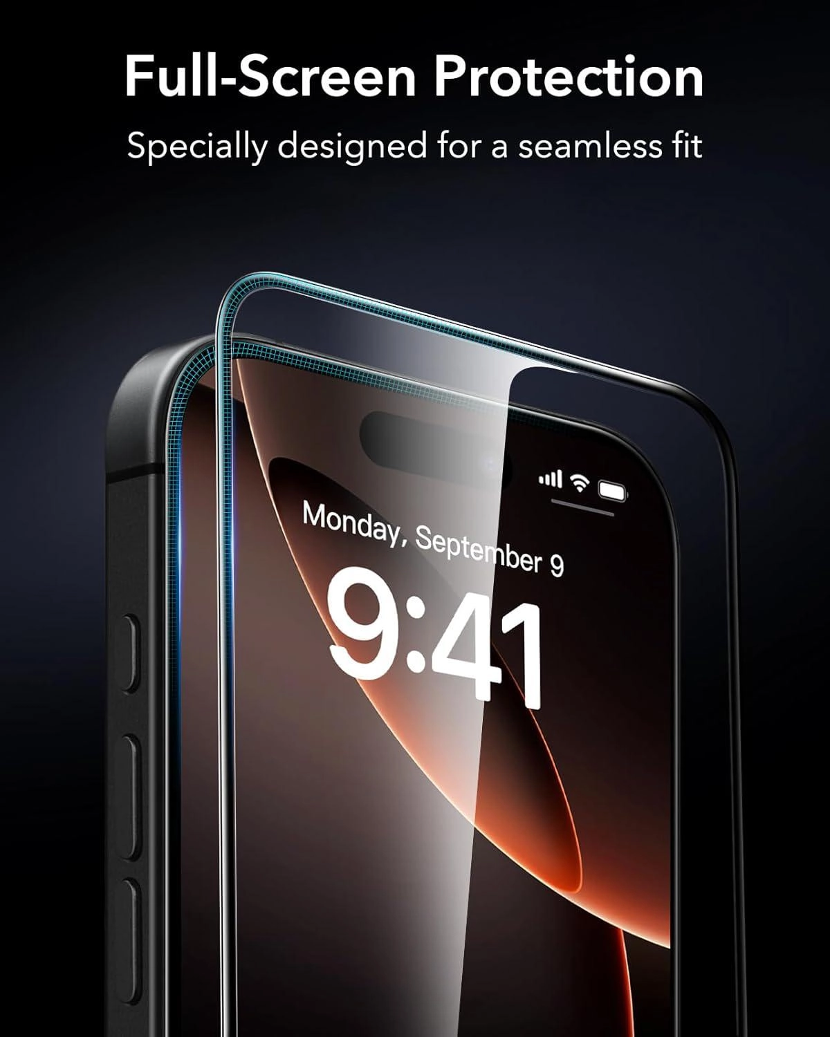 5D Premium Tempered Glass Screen Protector for iPhone 17 Air