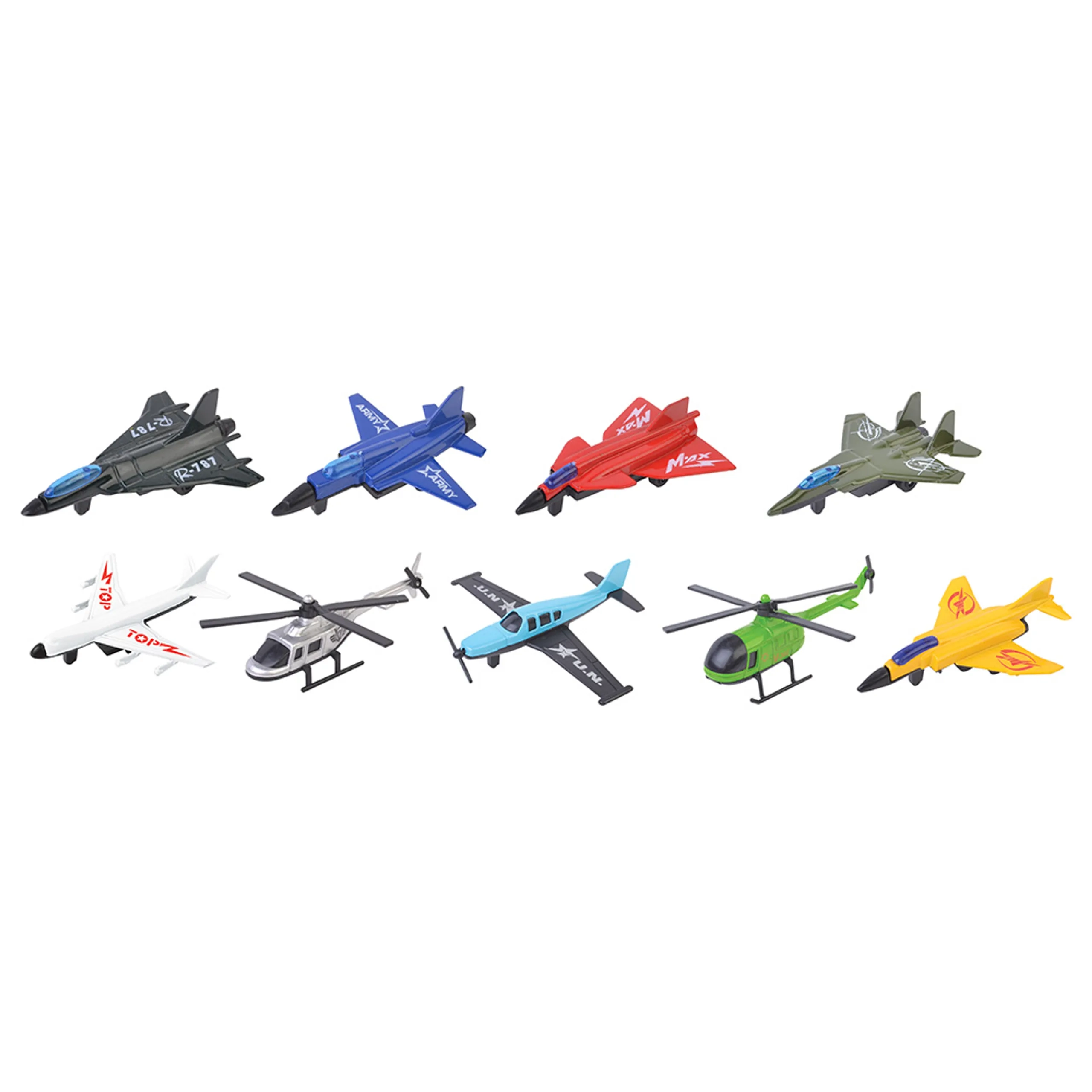 Power Joy Vroom Vroom Diecast Aircraft - 1:50 1 pcs