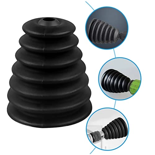 Dust Cover for Electric Drill - 6pcs Black 11.00X8.50X8.50cm