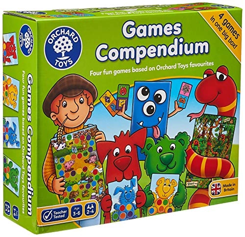 Games Compendium - 3 years to 6 years 4 pieces