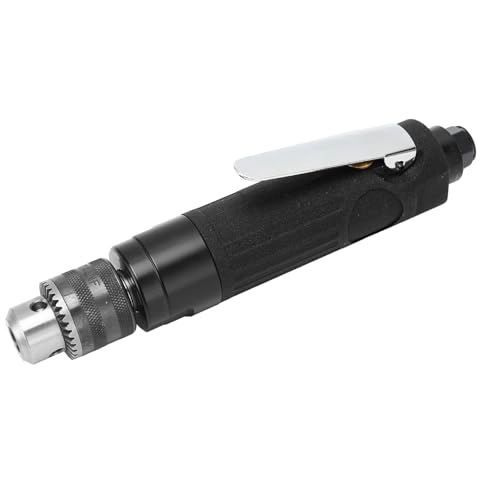 3/8 Inch Straight Pneumatic Drill - Zinc Alloy High Hardness Alloy Gear 2200 rpm