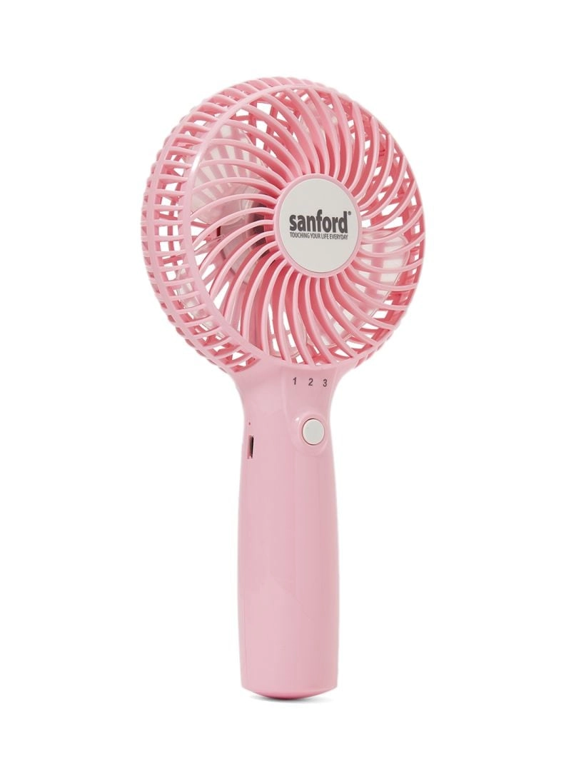 Sanford SF947HFN - 4-Blade Hand Fan Pink