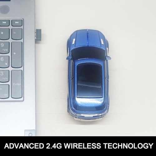 Sport Car Shaped Optical Mouse - Wireless