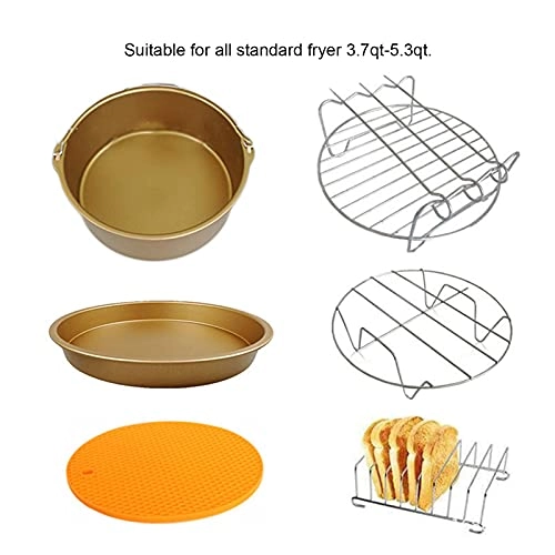 Fryer Silicone Pot - Stainless Steel + Silicone