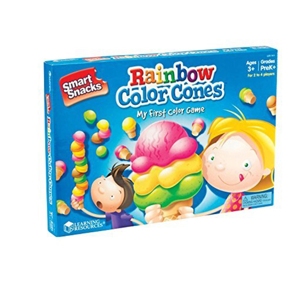Rainbow Color Cones - 2 to 4 Years