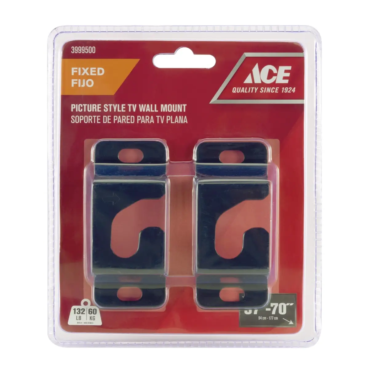 ACE Fixed Universal TV Wall Mount - 60 kg 37-70 inch
