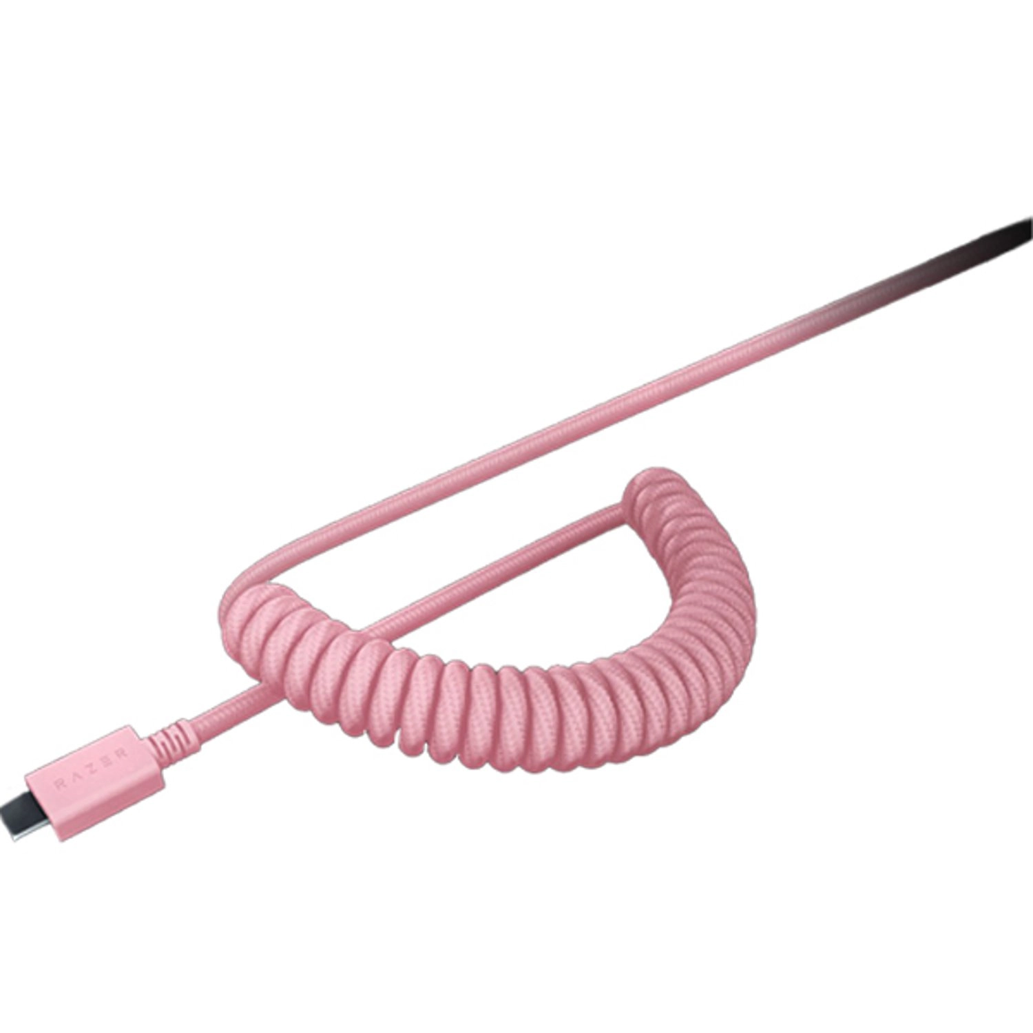 BT Keycap+Coiled Cable Upgrade Set - Standard bottom row US and UK layout USB-C to USB-A