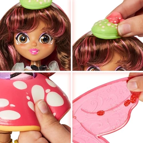 Fairie Garden Fashion Doll - 10.5 inch Brunette Butterfly-Winged