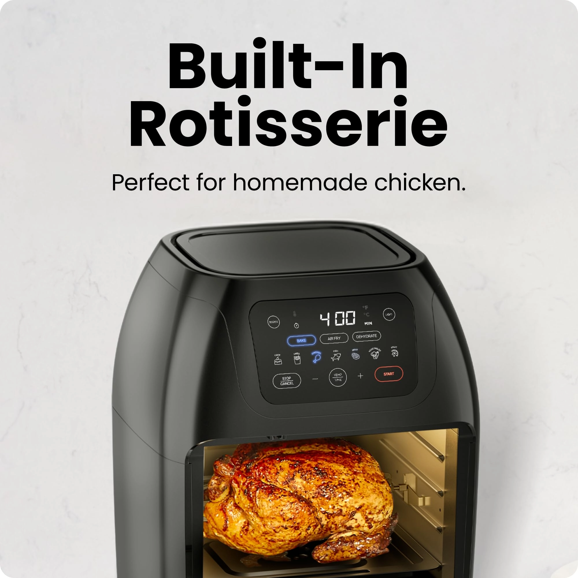 Multifunctional Digital Air Fryer+ XL RJ38-10-RDO-V2-UK