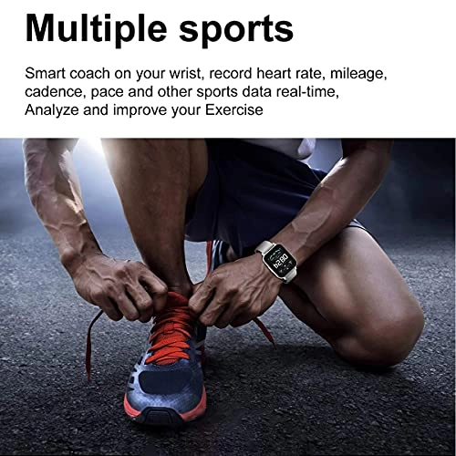 Fitness Tracker - Full Screen Touch Heart Rate Blood Pressure