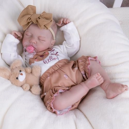 Reborn Baby Doll - 20-Inch Cloth Body Ages 3+