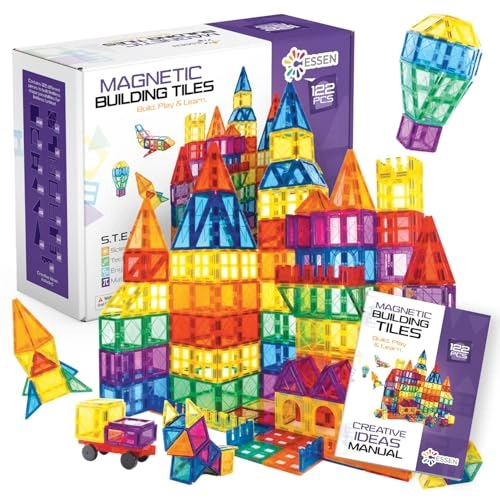 Magnetic Tiles - 122 pcs