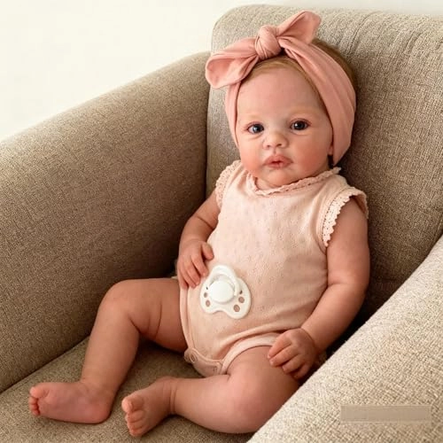Meadow Reborn Baby Doll - 18 inch Vinyl Girl Ages 3+