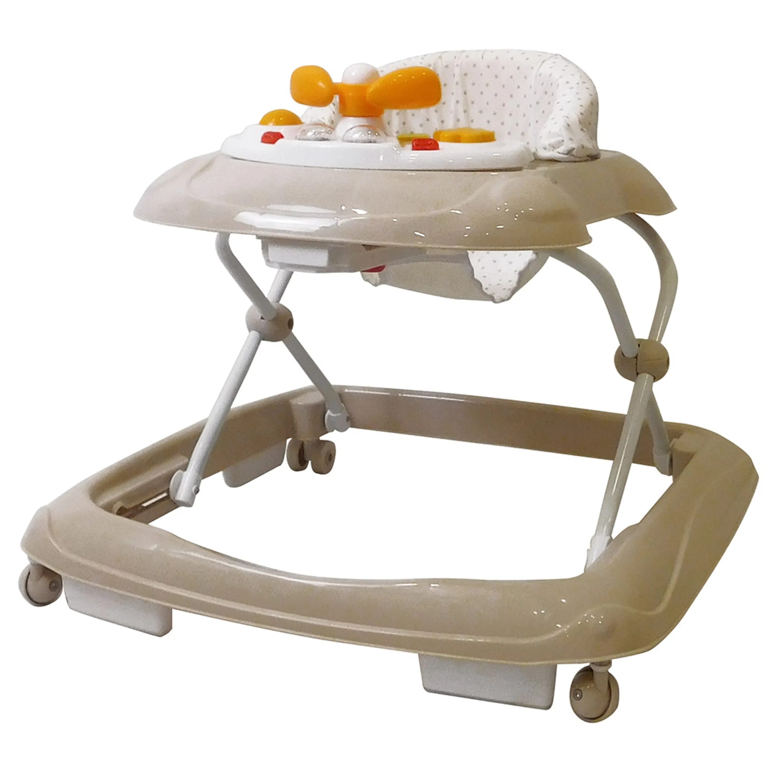 Asalvo Baby Walker - Stares Light Blue 3 positions height adjustment
