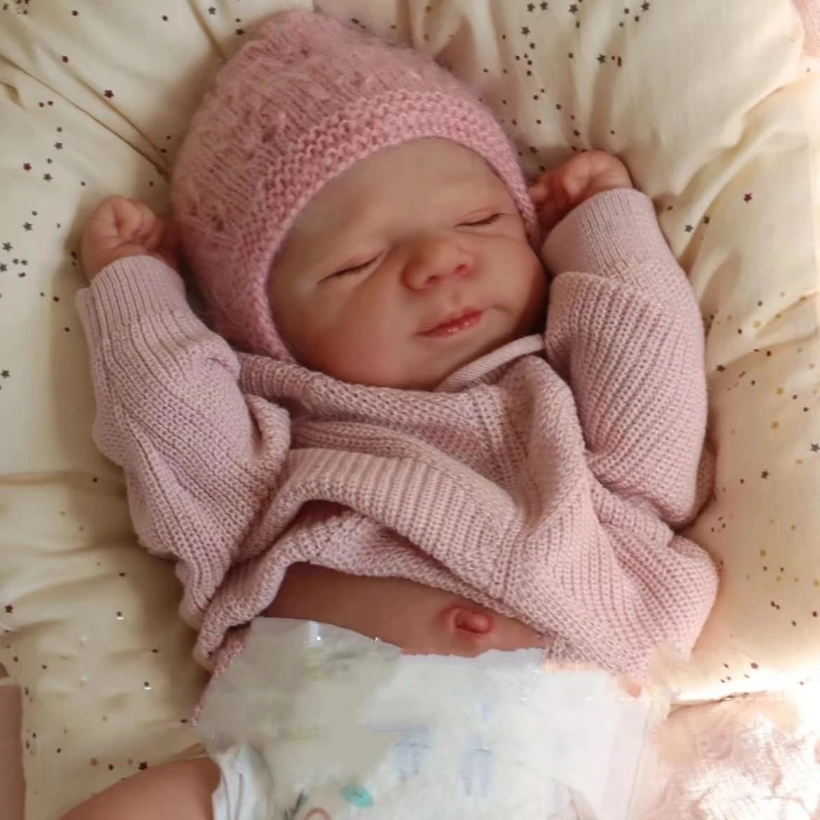 Reborn Baby Doll - 18 in Full Silicone