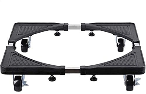 Adjustable Mobile Washing Machine Base - Automatic Heightening Universal Caster Stand