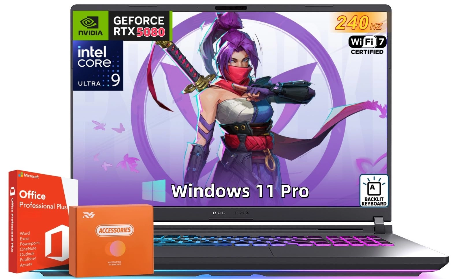 ASUS ROG Strix G18 G815LW-G18.U95080 - 18'' Ultra 9 275HX 64GB DDR5 8TB SSD