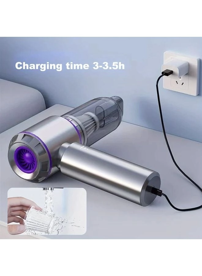 4-in-1 Wireless Handheld Vacuum Cleaner - 2000mAh