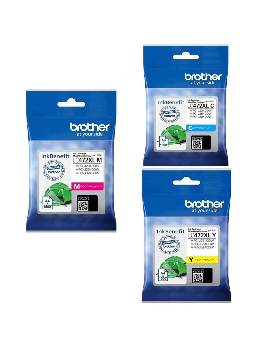 Brother LC472XL High Yield Multicolor